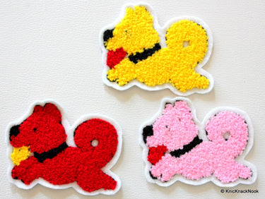 1 x Red Dog Applique Patch